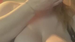 Cute BBW Finishing Partial Bottles