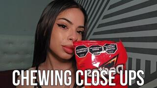 Chewing close ups