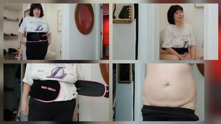 2:08 Playtime Waist Trainer Pee w Topless Belly Update