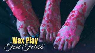 Miss Bimby, Diosa & Bia Roman Wax Foot Fetish Session (1080 - EVOL FEET) Alternative Girls - Tattoos & Piercings - Brunette - Green Hair - RedHead - Blue French Toenails - Red Toenails