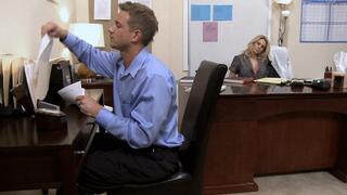 THIS SEXY MILF BOSS WANTS TO FUCK HER EMPLOYEE