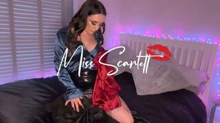Scarlett's sexy SATIN-GASM (FULL CLIP) - Part I & II