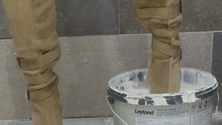 Suede Outfit Destroyed