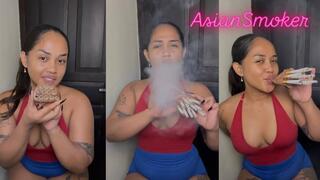 Smoking with a multiple holder