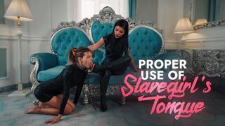 Proper Use of Slavegirl’s Tongue (4k)