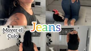 Walking and farting in jeans