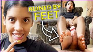 Diana’s Footjob Tutorial: Gagged Boy, Ruined Orgasm (Full HD 1080p)