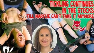 TICKLING CONTINUES IN THE STOCKS TILL MARYLIE CAN'T TAKE IT ANYMORE - HD WMV