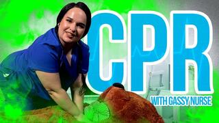 Gassy Nurse's CPR Class: My Farts Interrupt Our One on One Lesson wmv