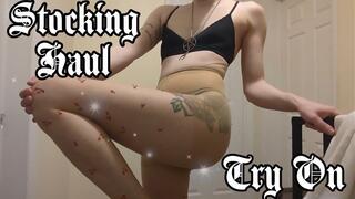 Priestess Poison Tries On, Shows Off, and Teases Their Stocking Haul