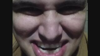 Funny Giant Makes Silly Faces And Eats Hundreds of Gummy Bears