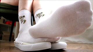 Try nice , foot play in sensitive socks WMV