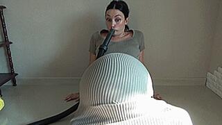 the vacuum cleaner bloated my belly a