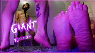 The Giant Shows Off and Devours the Curious Ones | HD 720p | Giantess - Vore - Handjob