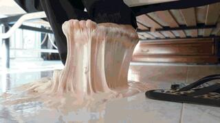 A puddle of glue by the bed WMV (1920x1080)