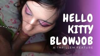 Hello Kitty Blowjob