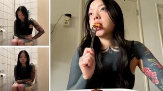 Mukbang, Burping, Constipation and Laxatives