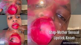 Step-Mother Sensual Tease Lipstick Kisses - Royal Ro ebony lips roleplay hd mp4 1080p