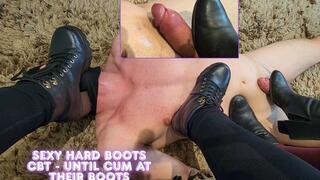 Lytta and Frenique - SEXY Hard Boots CBT And Shoejob until Cum at their boots - with 2 angles - CBT - SHOEJOB - FOOTJOB - TRAMPLING - FOOT DOMINATION - FOOT HUMILIATION - COCK SQUEEZE - TRAMPLING - COCK STOMP - KICK - FOOT WORSHIP - 720p