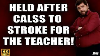 KingMarti: Held After Class To Stroke And Eat Cum For The Teacher - 4k UHD 2160p - MOV