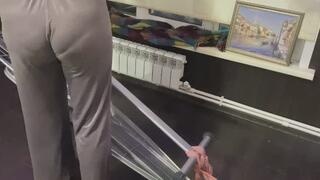 Ironing board crush ( fell from it)