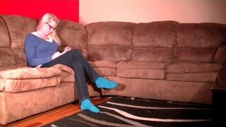 Jessica's foot fetish, part 1