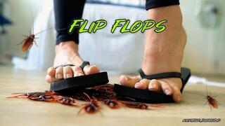 Sexy cute housewife toes in flip flops CUSTOM