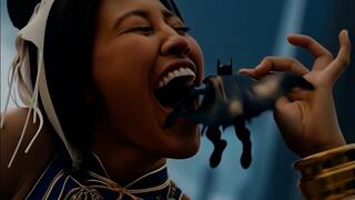 Chun-Li Eats Batman | Vore Eaten Alive