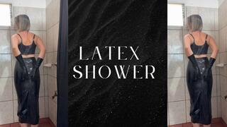 new latex shower