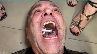 Goddess Lohan - Your Mouth Is Nothing But a Trash Can for Us