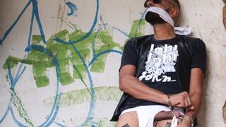 Exhibitionist guy and bondage fan (SET 3)