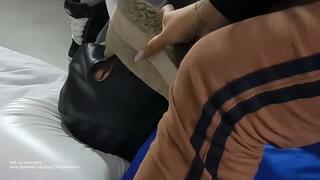 MAITE AND KAATIA FOOT SOCKS AND SNEAKERS DOMINATION MALE SLAVE