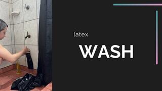 wash my latex