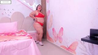 Bianca itchy socked feet in sandals