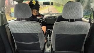 These girls enjoy car like if they enjoy a big dick on seat