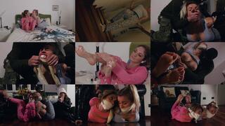 Pamela Alba Laura and Layla - Feet Suckers Intruders remaster (mobile)