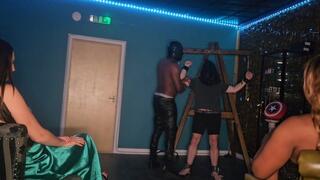 Cuck criminal sold at auction by QOSLUCYBNWO & Mistress Ava Black