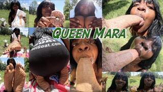 Queen Mara gets a sticky treat from DaddyGoat!