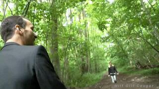 THE ANAL COUGAR STRIPPER BACK FOR NEW OUTDOOR FUCK