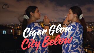 Cigar Glow, City Below