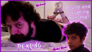 Bound and Breathless from Laughter | full HD 1080p | Tickling Male - Face Sitting - Bondage - Shibari