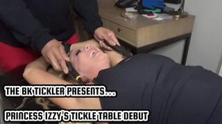 PRINCESS IZZY’S TICKLE TABLE DEBUT