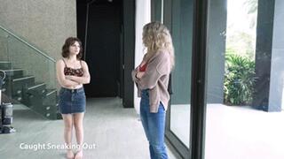 Evie Christian - Alone with My Step Daughter - Caught Sneaking Out (HD-720p)