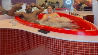 Sloppiananyc Is Literally The Hot Tub Throat Machine