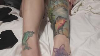 Mean Foot Fetish JOI with self worship!