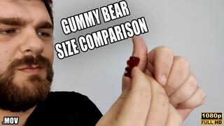 KingMarti: Gummy Bear Size Comparison - Full HD 1080p - MOV