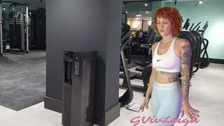Gym Loser with a Foot Fetish