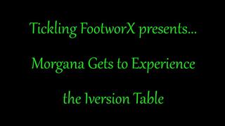 Morgana Gets to Experience the Inversion Table