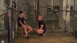 New Boy Jesse Gets A Stern Lesson