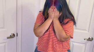 Wet Accident at a friends party